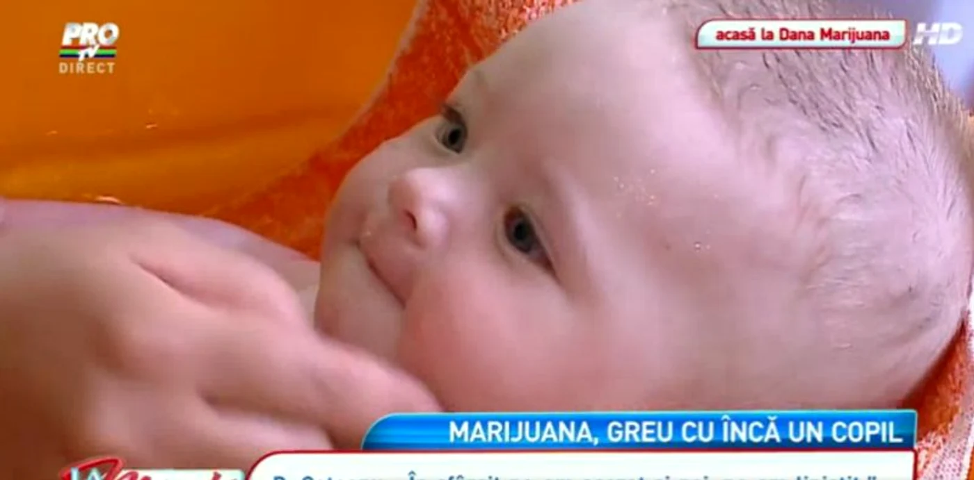 Iris, fetiţa Danei Marijuana