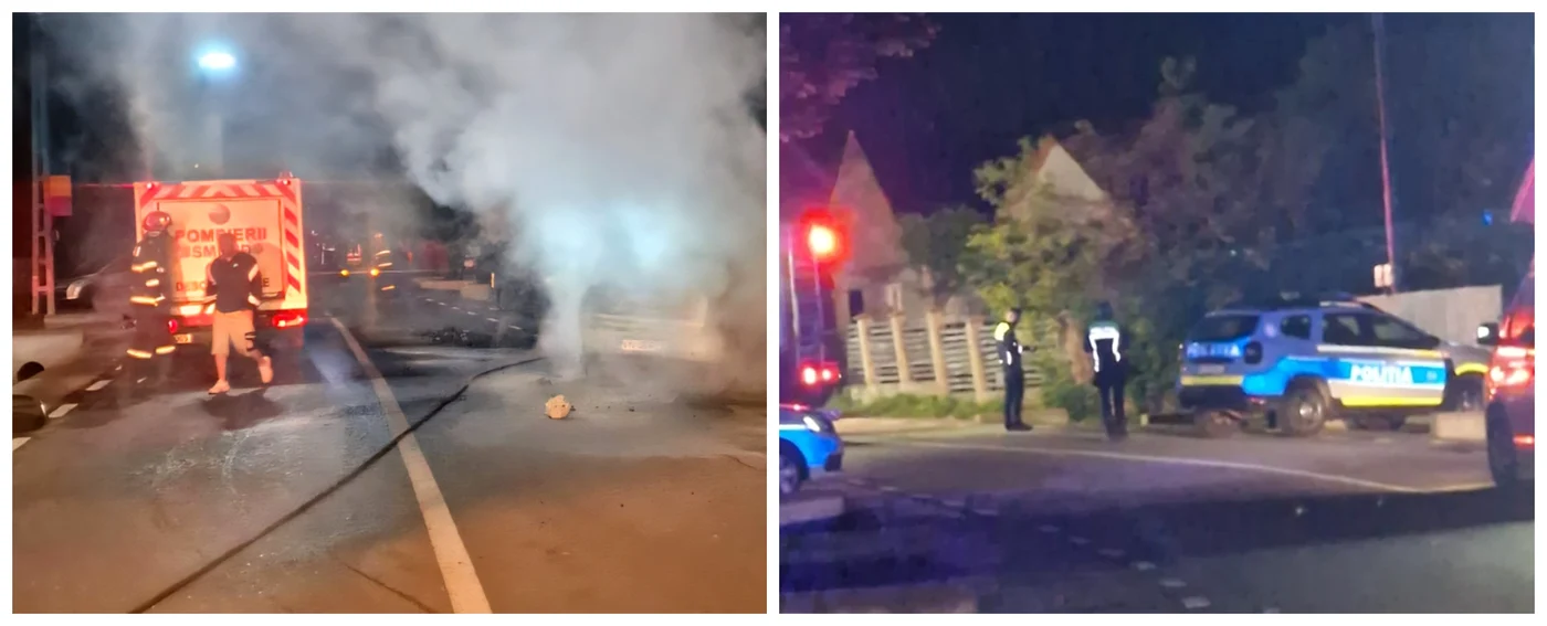Accident cumplit în Vrancea / FOTO: Monitorul de Vrancea