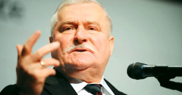 Fostul preşedinte polonez Lech Walesa