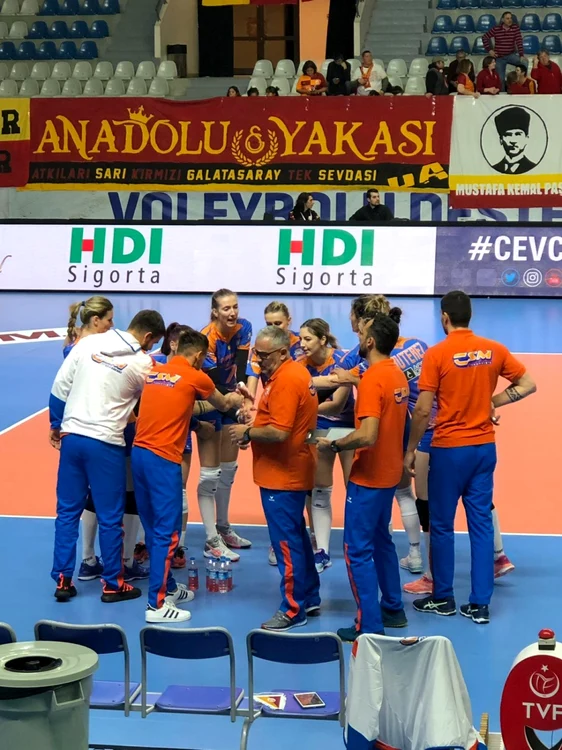 Galatasaray va întâlni câştigătoarea dintre Nova KBM Branik (Slovenia) şi Yenisei Krasnoyarsk (Rusia).