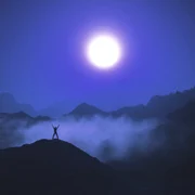 Luna plina Foto Magnific com jpg