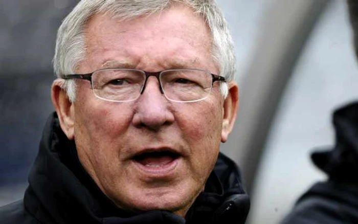 Sir Alex Ferguson, antrenorul lui Manchester United. FOTO Mediafax