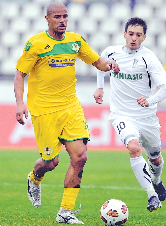 
    Wesley a marcat unicul gol  al meciului cu Sportul  