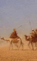 Caravană traversând deșertul Sahara, pictură din secolul al XIX-lea de Théodore Frère (© Musée des beaux-arts de Reims / Wikimedia Commons)