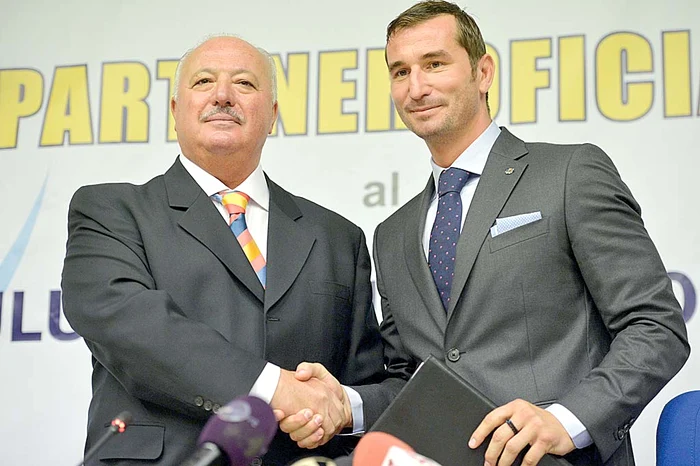 Alin Petrache, şeful COSR, la semnarea parteneriatului de ieriFoto: Mediafax