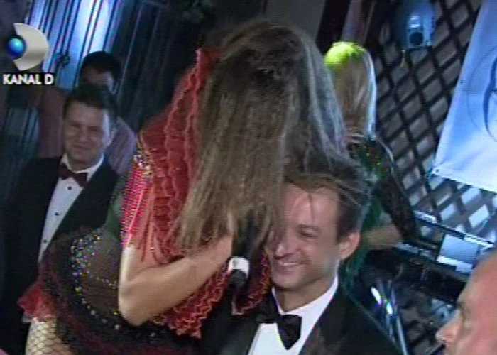 Anna Lesko este dezlănţuită (Foto: captură video Kanal D)