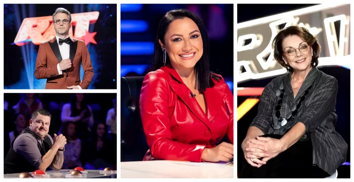 Membrii juriului Românii au talent / Colaj social media