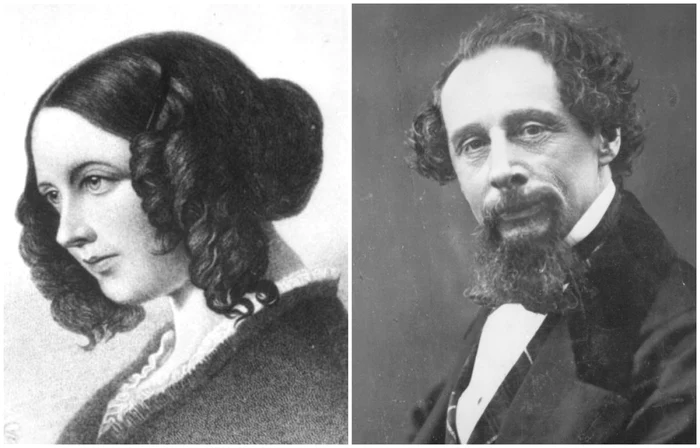 Chaterine şi Charles Dickens au fost căsătoriţi 22 de ani FOTO Colaj Google