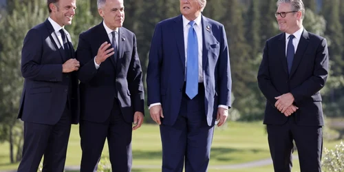 Donald Trump Emmanuel Macron summit G7 Canada FOTO EPA EFE jpg