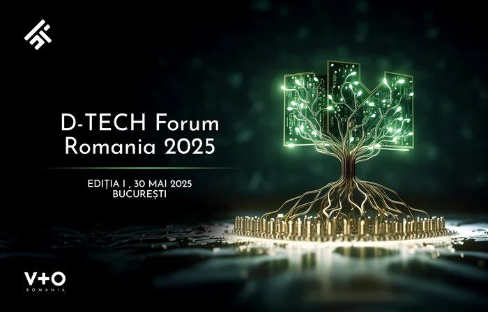 Afișul D-Tech Forum 2025