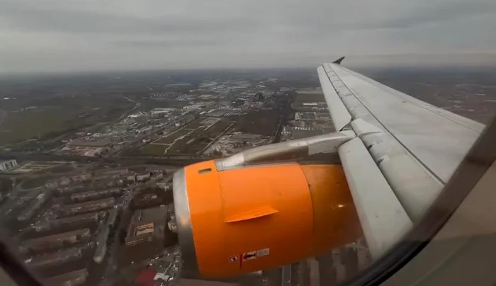 Avionul a ratat aterizarea FOTO: Captură video