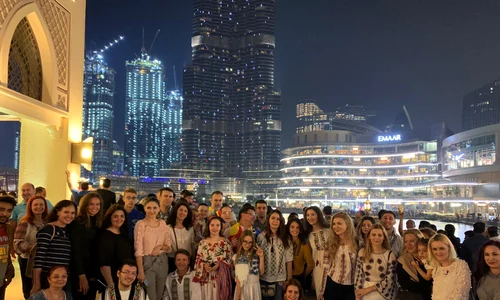 Românii din Dubai au sărbătorit de 1 Decembrie jpeg