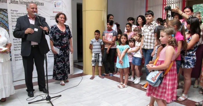 Festivitatea de deschidere a Atelierelor de Vacanta. Foto Adevarul