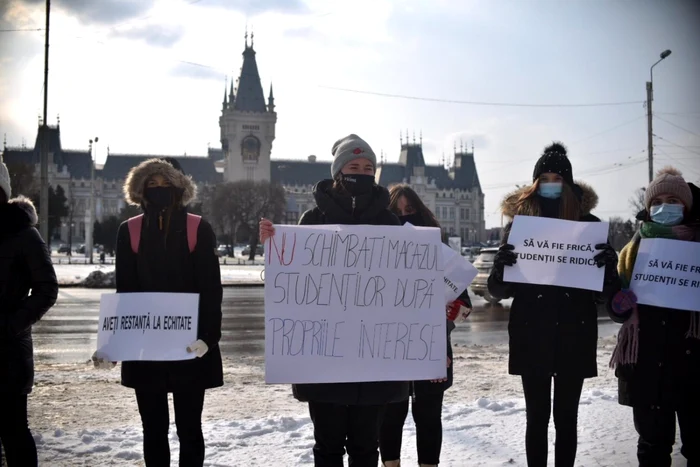 Proteste studenţi foto Andrei Luca