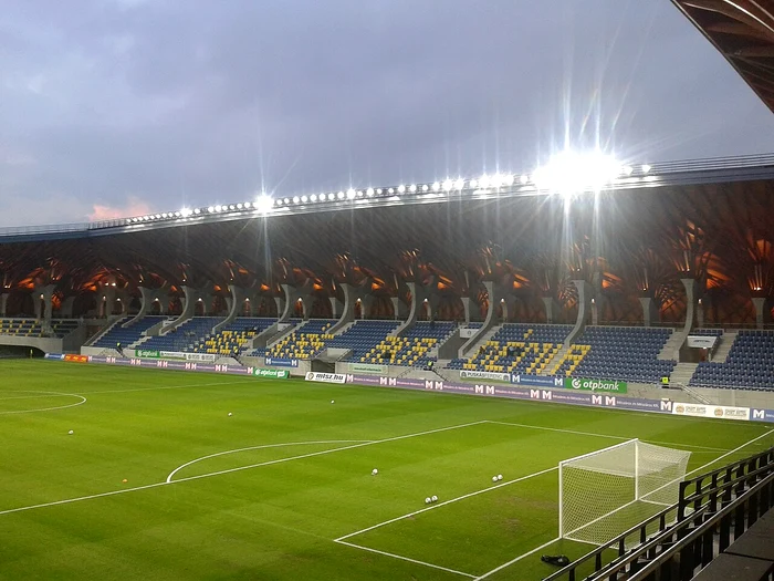 Imagine generică cu stadionul Felcsut. Ungaria 