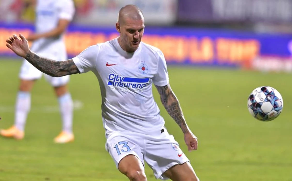 Ondrasek a jucat doar 45 de minute la FCSBFOTO: Sportpictures.eu