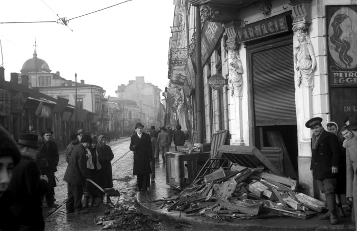 Farmacie de pe Calea Văcărești. FOTO: Arhiva Willy Pragher
