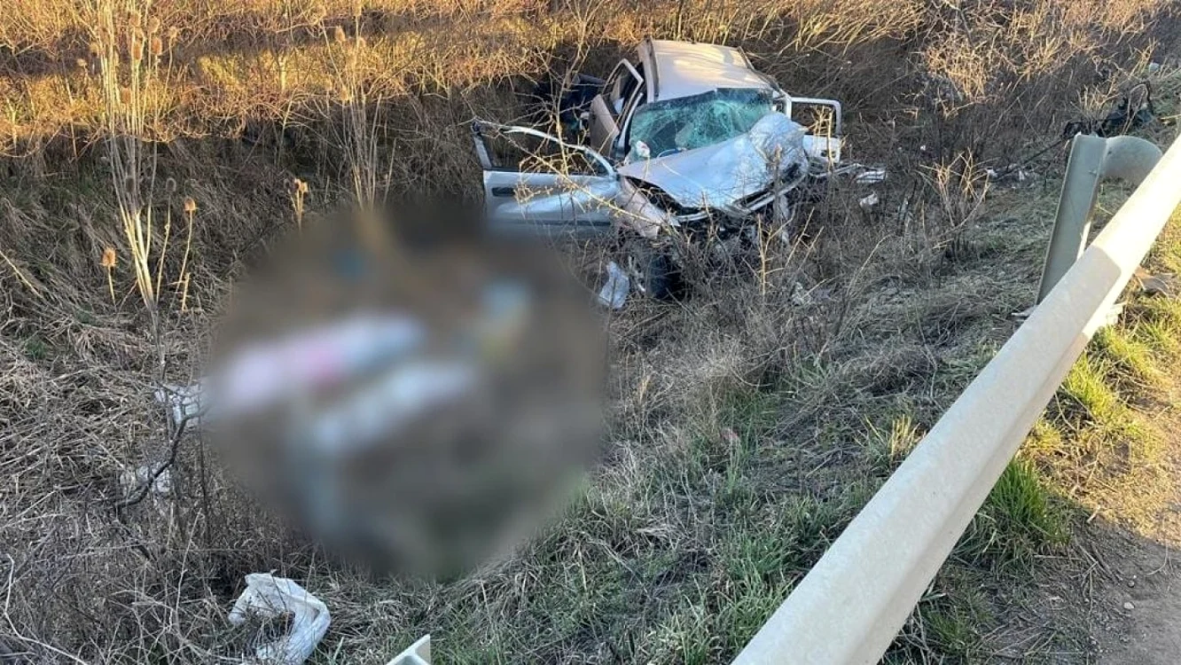Accidentul a avut loc în judeţul Timiş, între Săcălaz şi Sânmihaiu Român FOTO Amator