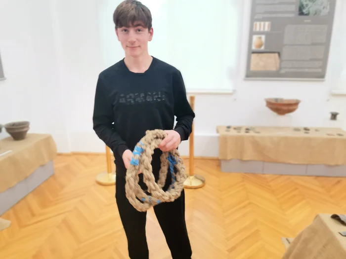 Elevul care și-a uimit colegii și profesorii FOTO: A. Mitran