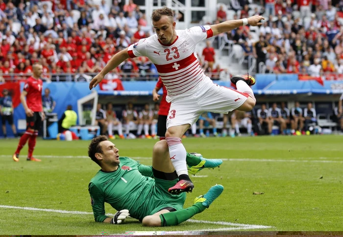 Euro 2016 Albania - Elveţia FOTO AP