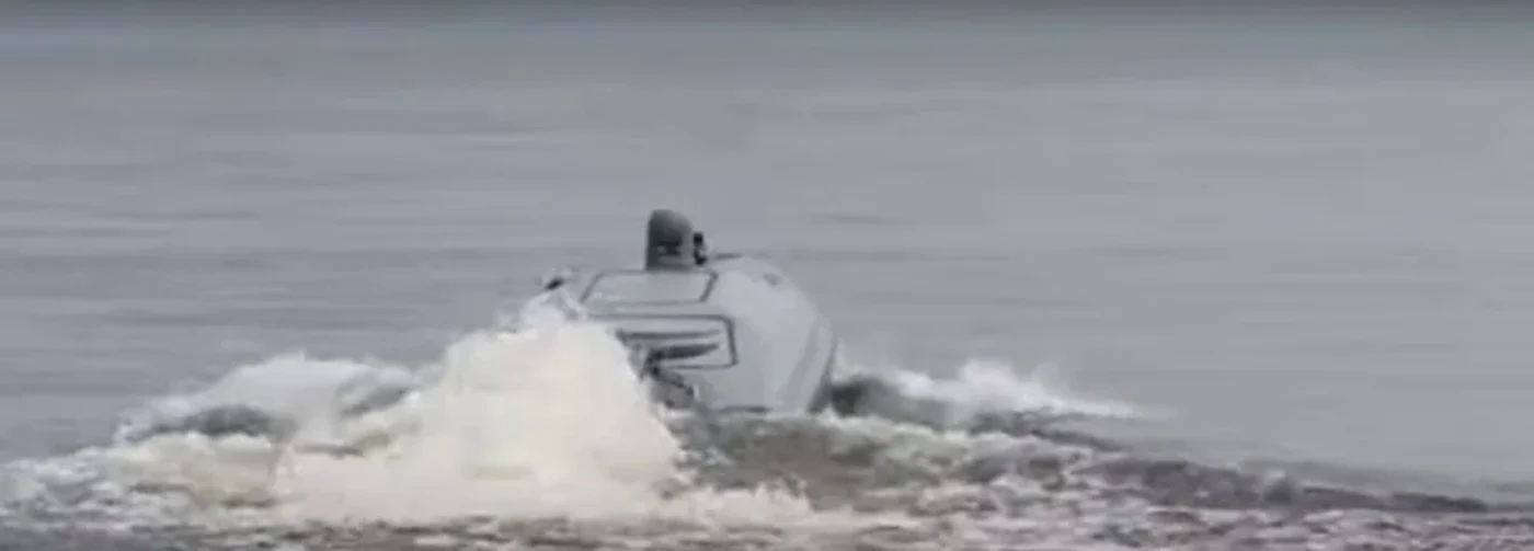 Dronă navală ucraineană FOTO Captură Video