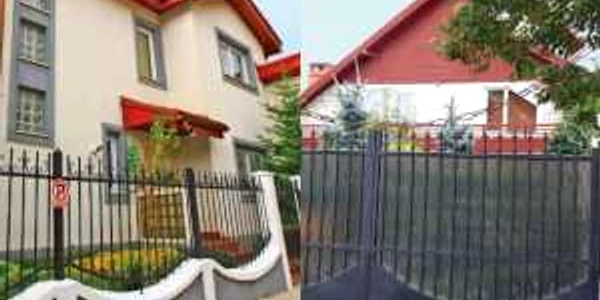 Vila din Voluntari (Ilfov) a Gabrielei Bîrsan (stânga) şi Vila din Snagov (Ilfov) a Gabrielei Bîrsan