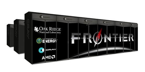 Frontier supercomputer AMD