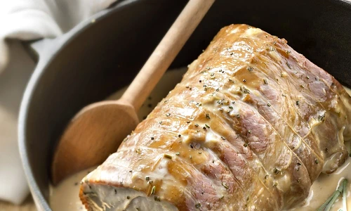 cotlet de porc in sos de mustar jpeg