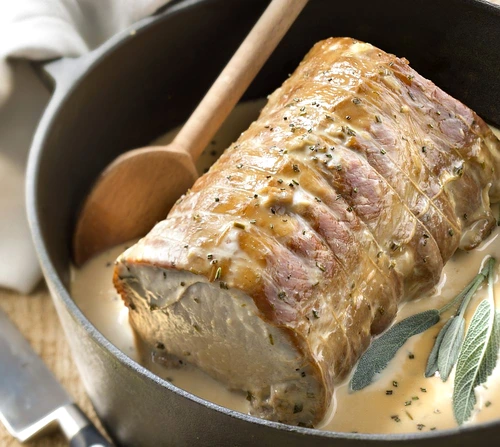 cotlet de porc in sos de mustar jpeg