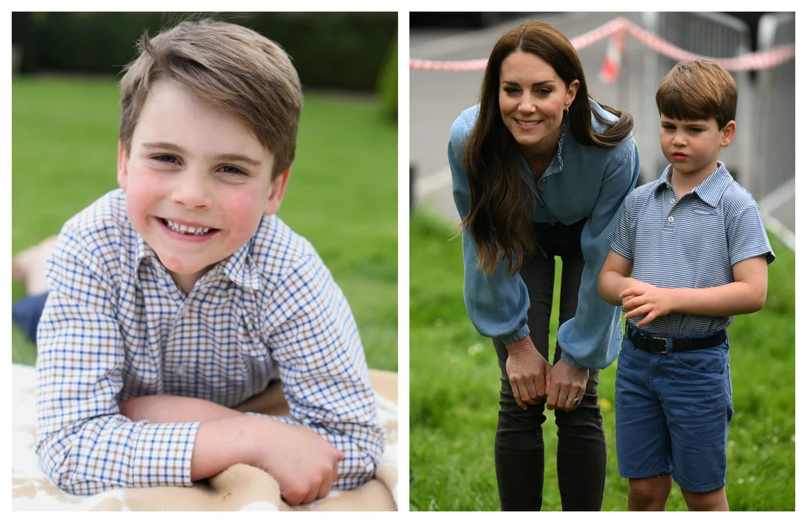 Prințul Louis și mama lui, Kate Middleton