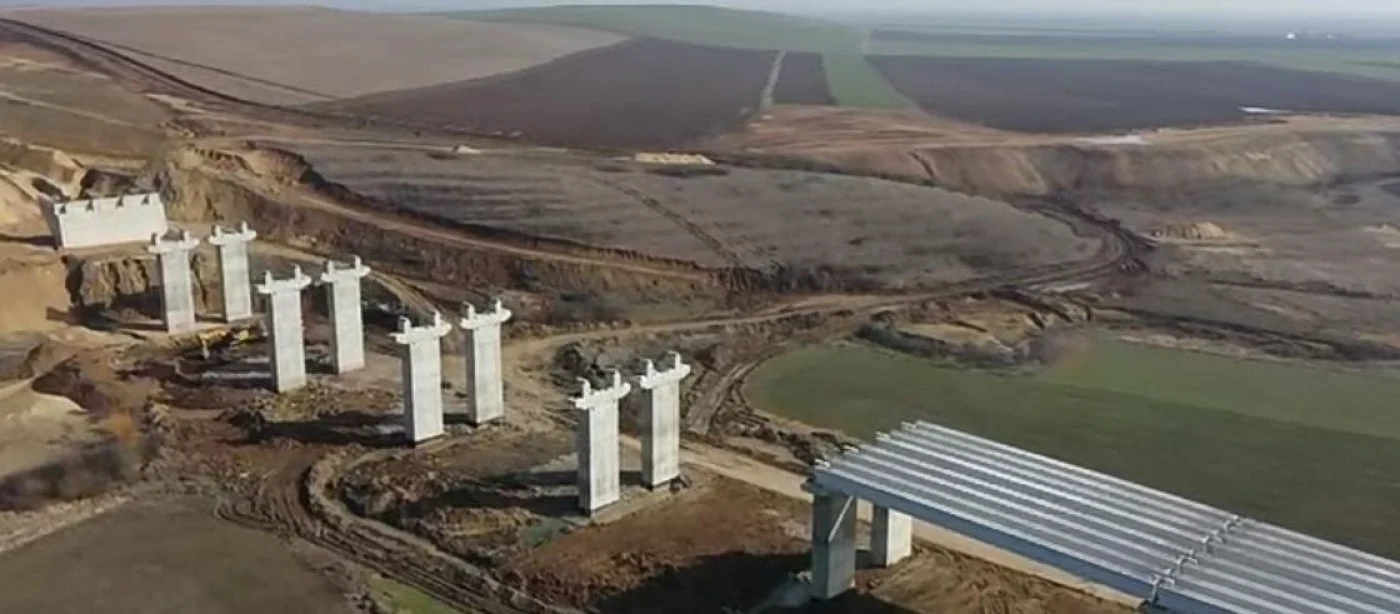 Lucrările au avansat spectaculos FOTO: CNAIR