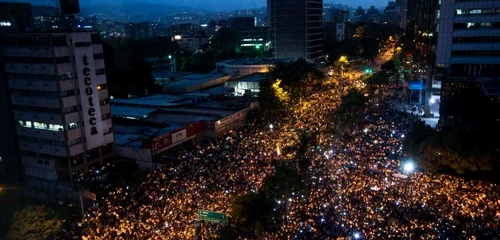 Proteste masive în Venezuela FOTO EPA