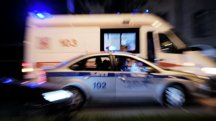 Ambulanțele au acordat primul ajutor răniților
