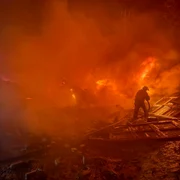 Loviturile rusești au lăsat Lozova, din regiunea Harkiv, fără electricitate FOTO Profimedia