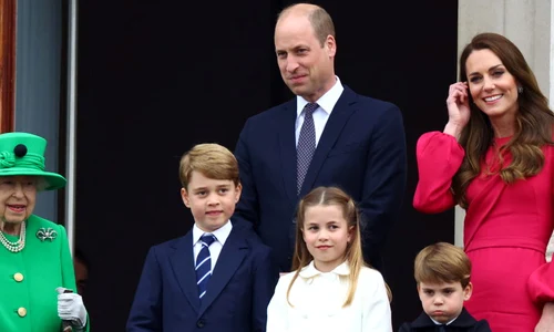 Ducii de Cambridge și regina, Getty jpg