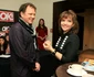 Leonard Miron, alături de Marina Almășan, foști colegi în TVR 