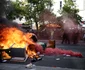 Ciocniri violente cu Poliția în timpul protestelor studenților în Franța
