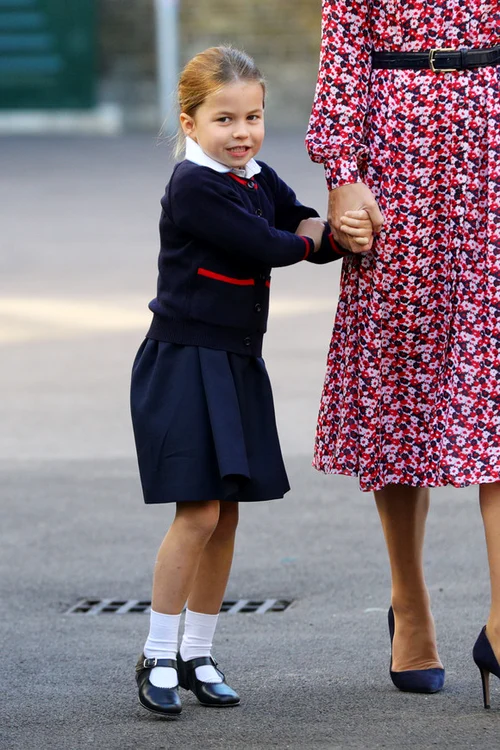Prințesa Charlotte, în prima zi de grădiniță