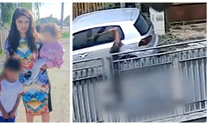 Femeia a fost omorâtă cu toporul de iubit/FOTO: Captură video Observator News