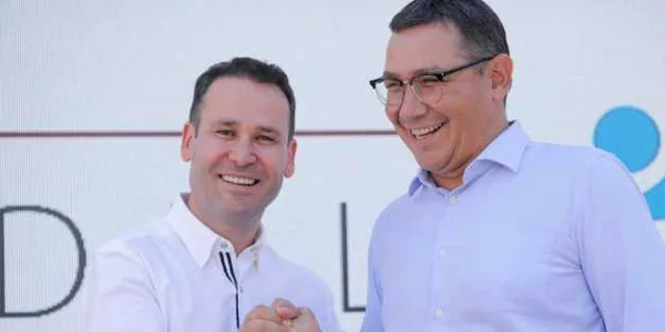  Victor Ponta si Robert Negoita sustin o conferinta de presa prin care anunta alianta electorala Bucuresti 2020 in Bucuresti FOTO Inquam Photos / George Calin