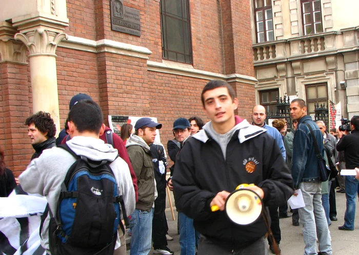 George Simion și Nicușor Dan în 2006 FOTO Arhivă Blog George Simion