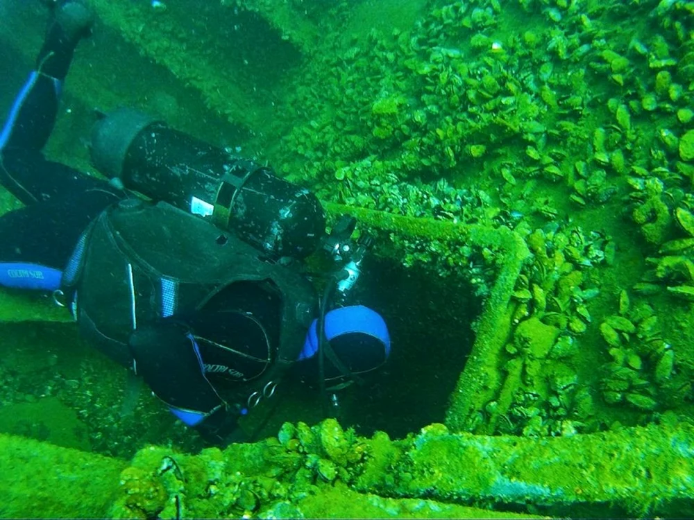 Epava Mitera Zafira FOTO Romanian Undersea Explorers