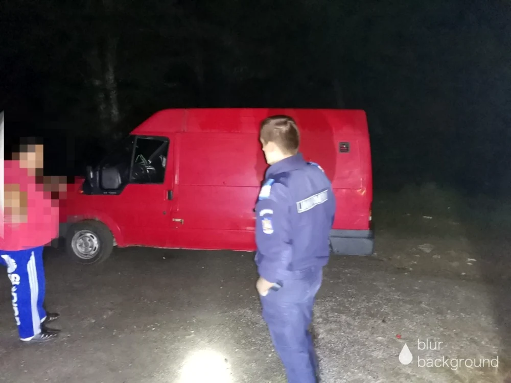 Intervenţia a durat aproape o oră FOTO: Jandarmeria Argeş
