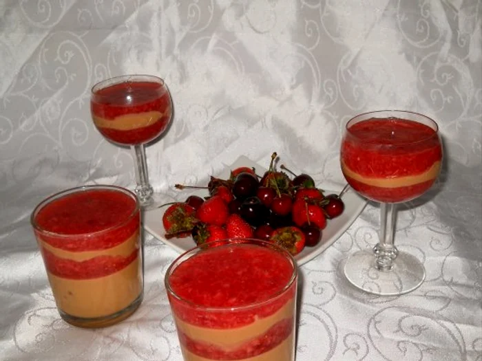 
    Cremă de ciocolată la pahar  