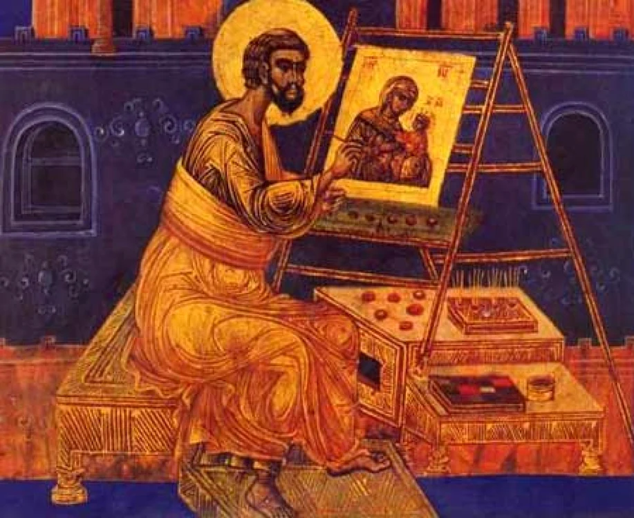 Sf.Luca este considerat patronul iconoggrafiei FOTO crestinortodox.ro