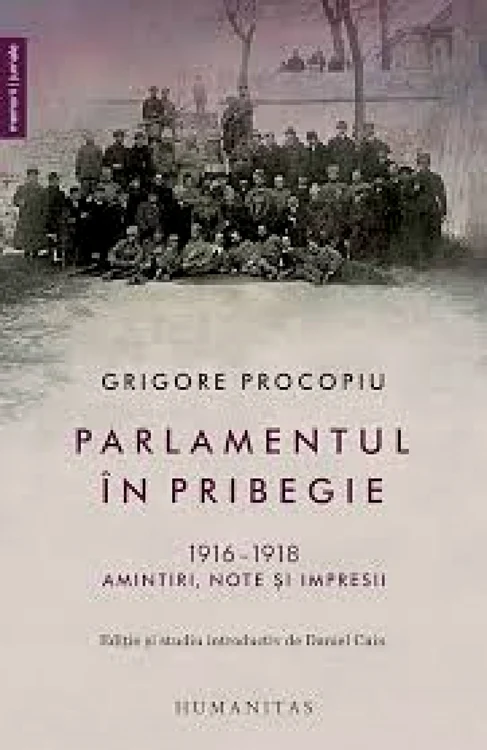 parlamentul în pribegie_copertă 