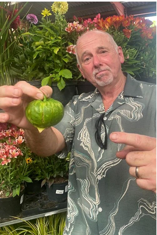 Graham Barratt are și cea mai mare roșie verde mexicană (Foto: Guinness World Records)