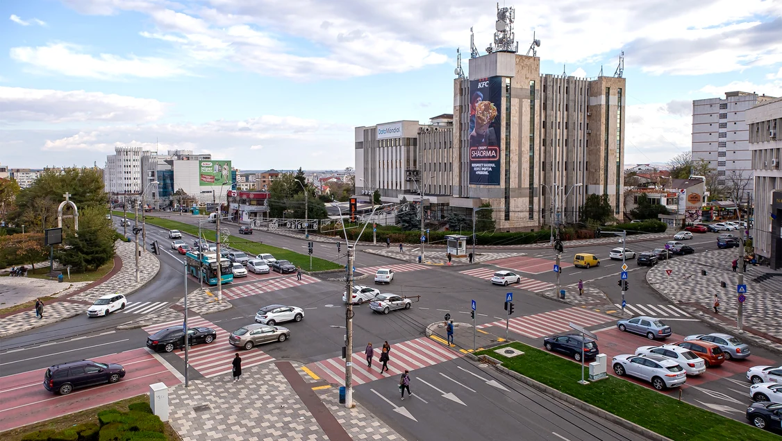 Un pasaj va fi construit în zona Palatului de Justiție FOTO: Primăria Galați