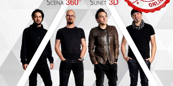 Concert în premieră Antract cu sunet 3D şi scenă piramidală la Vâlcea - transmis live pe internet Foto Adevărul