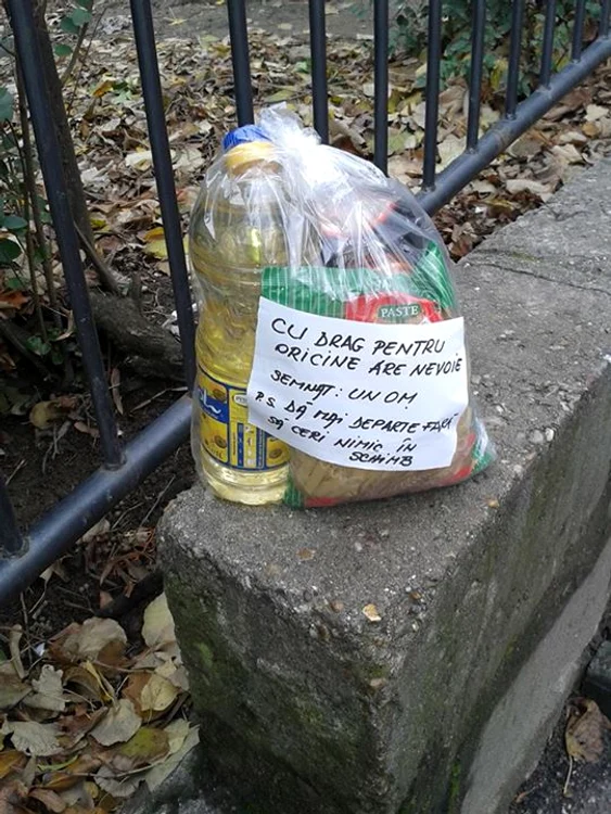 "Cu drag, pentru cine are nevoie" s-a numit ineditul curent social